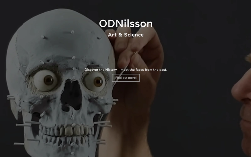 OD Nilsson — ansiktsrekonstruktör